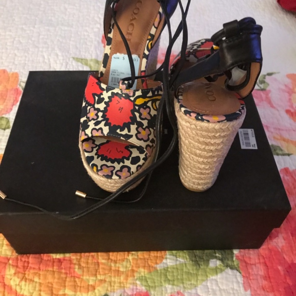 NEW Coach Espadrille,